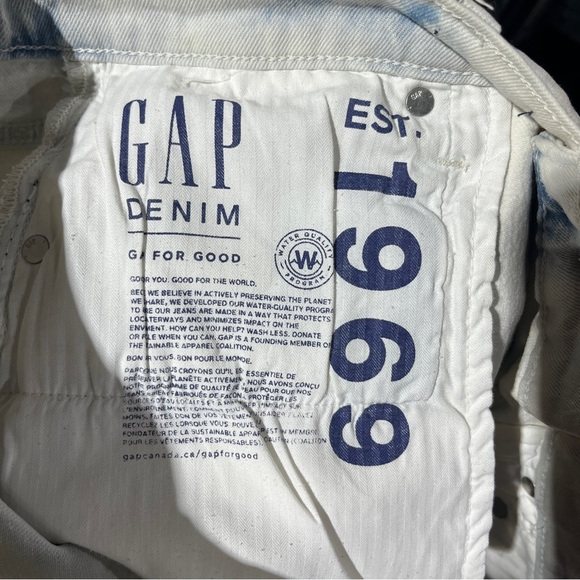 Gap Size 14 TALL Bleached jeans - Picture 5 of 7